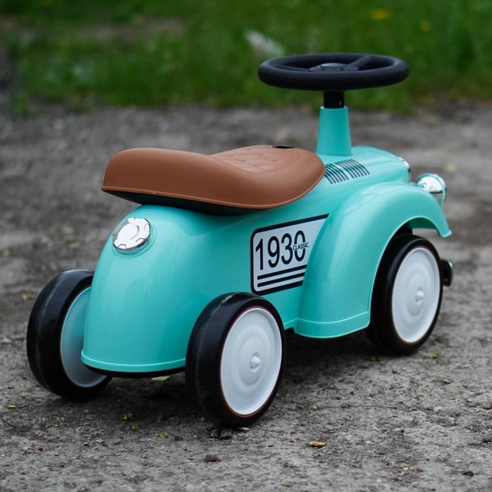 Ride-on car for children, precursory Retro Baby Car, EVA wheels, green [9]