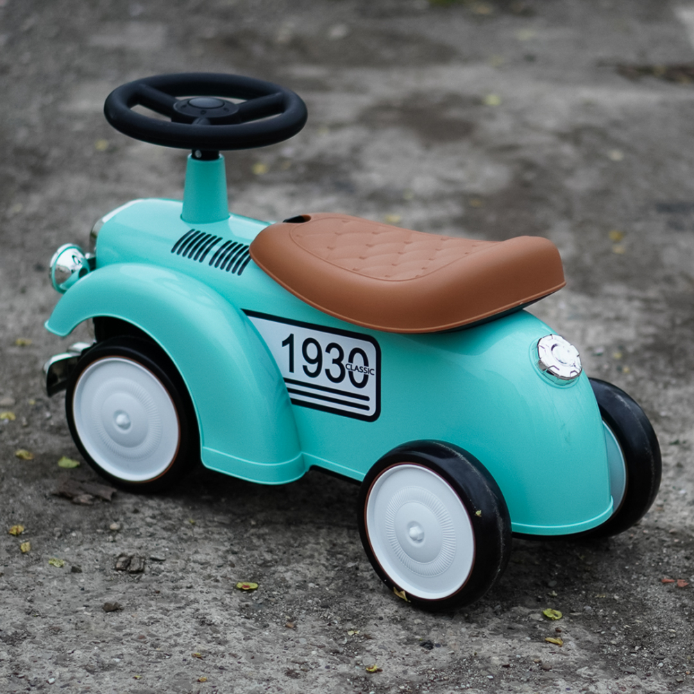 Ride-on car for children, precursory Retro Baby Car, EVA wheels, green [7]