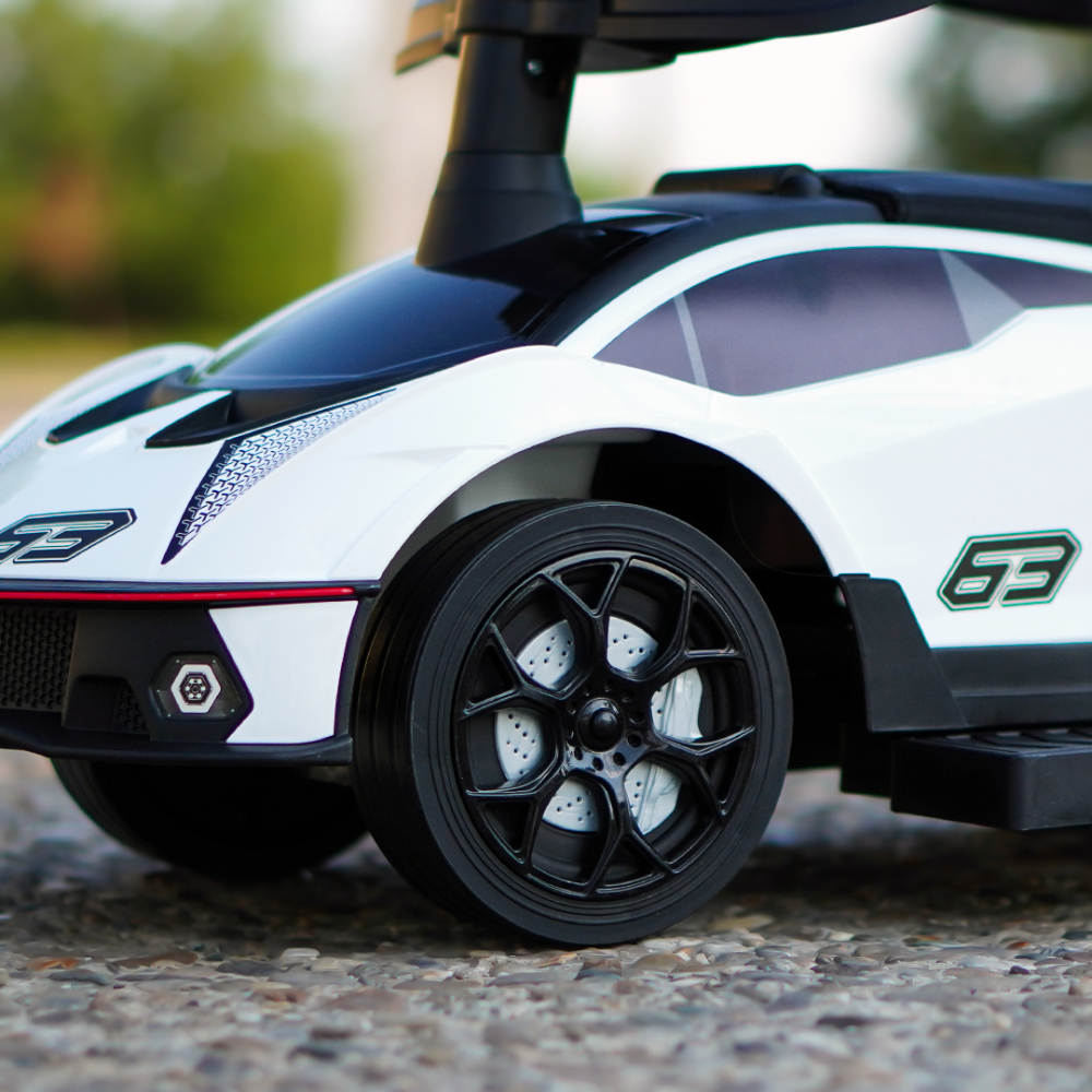Masinuta si premergator pentru copii, 2 in 1, Lamborghini Essenza SCV12, alba [11]