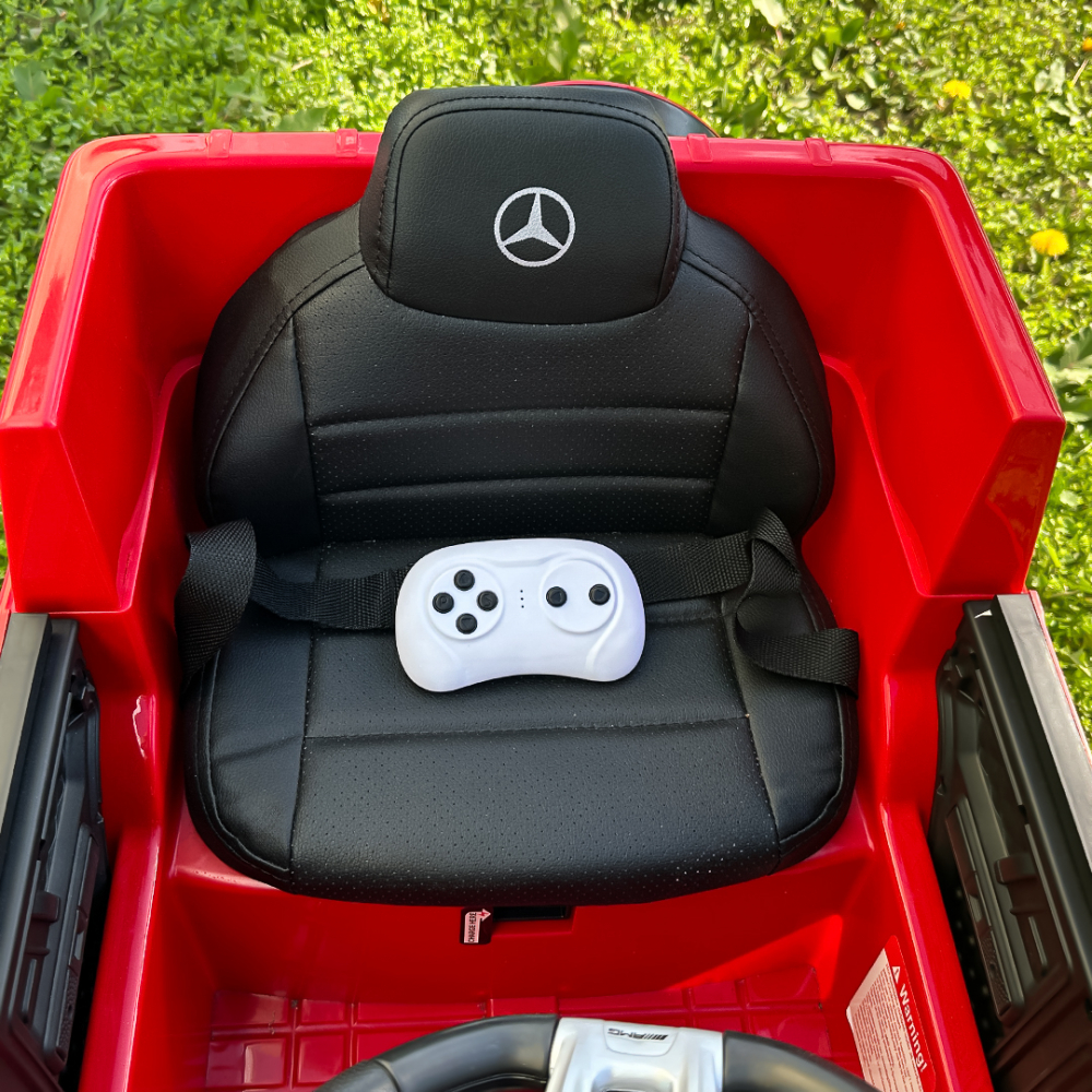 Mercedes G63 AMG, electric car for children, 70W 12V, premium, red [15]