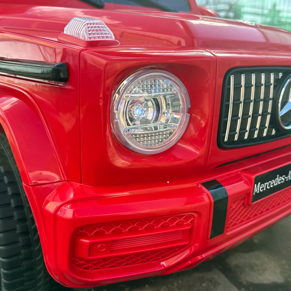 Mercedes G63 AMG, electric car for children, 70W 12V, premium, red [14]
