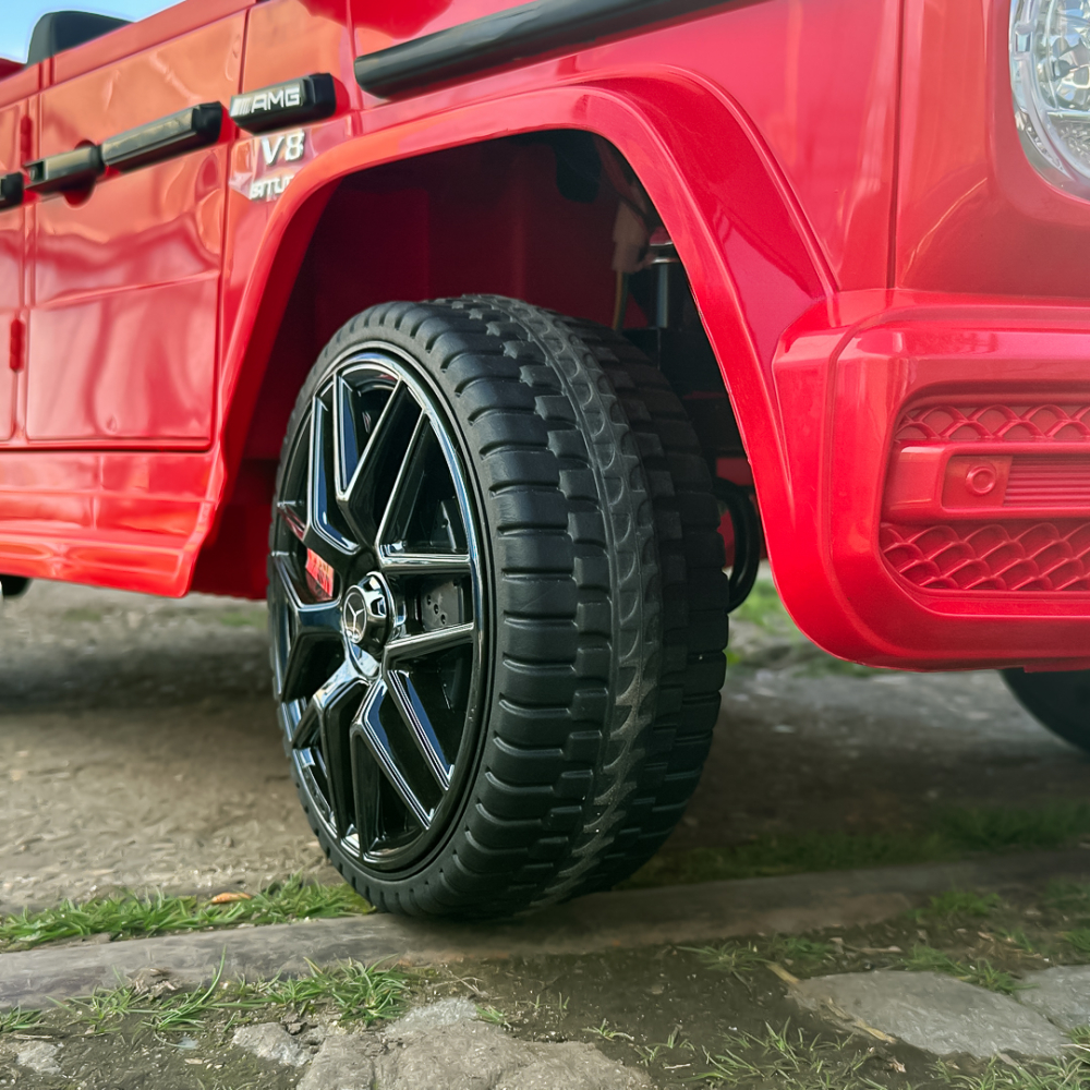 Mercedes G63 AMG, electric car for children, 70W 12V, premium, red [18]