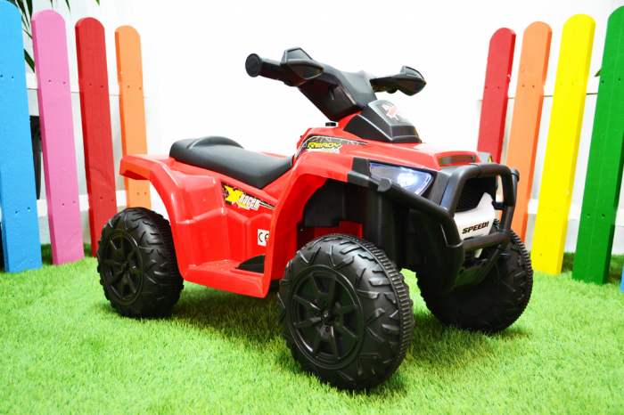 Electric Ride-On Mini ATV for children Kinderauto BJ116, 35W, standard equipped, red [2]