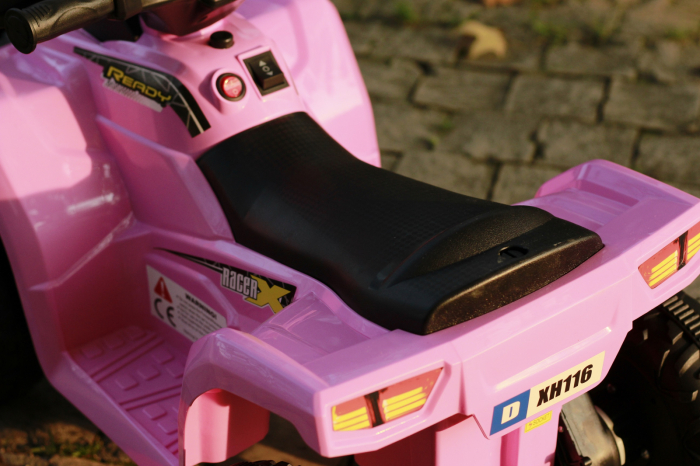 Electric Ride-On Mini ATV for children BJ116, 35W, standard equipped, pink [8]