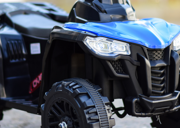 Mini electric ride on quad for children, Glory 25W 6V, blue [9]