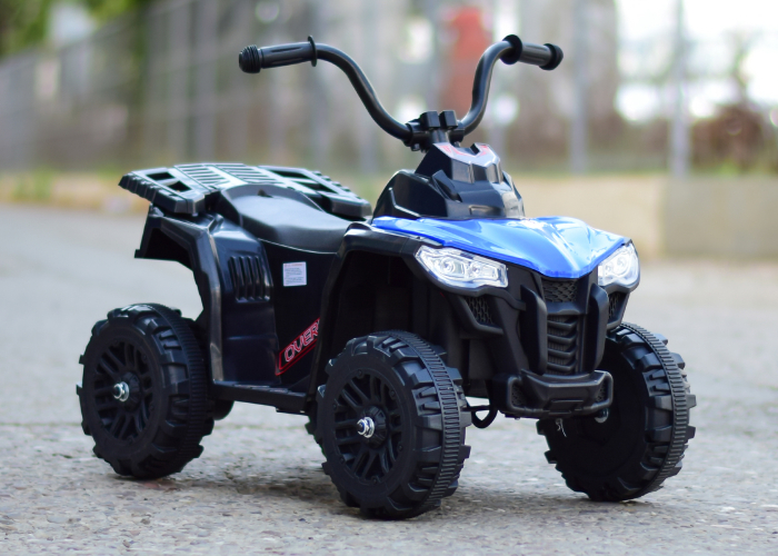 Mini electric ride on quad for children, Glory 25W 6V, blue [8]