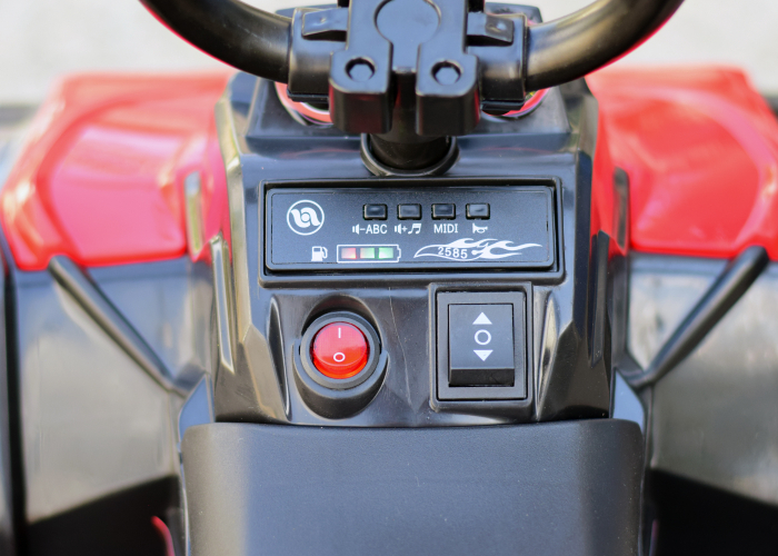 Mini atv electric pentru copii Glory 25W 6V, rosu [11]