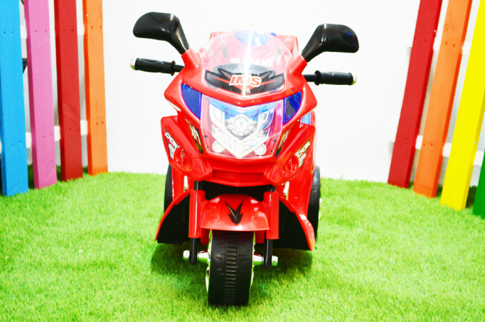 Electric Ride-on mini motorcycle for children Kinderauto C051, 35W, 3 wheels, standard, red [7]