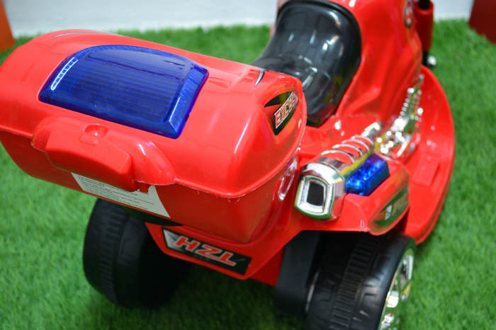 Electric Ride-on mini motorcycle for children Kinderauto C051, 35W, 3 wheels, standard, red [15]
