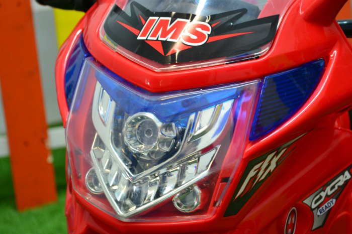 Electric Ride-on mini motorcycle for children Kinderauto C051, 35W, 3 wheels, standard, red [11]