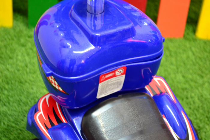 Mini Motocicleta electrica cu 3 roti BJQ991, echipare STANDARD, albastra [11]