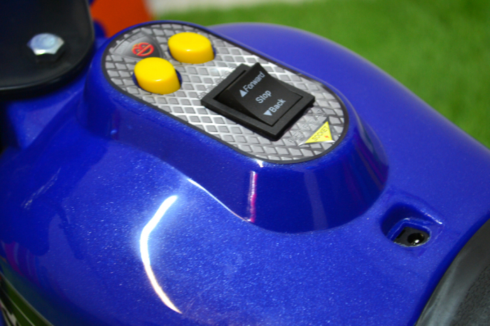 Mini Motocicleta electrica cu 3 roti BJQ991, echipare STANDARD, albastra [9]