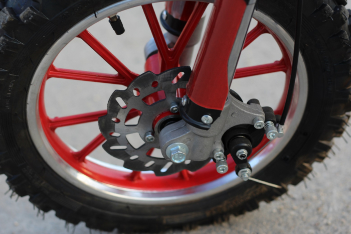 Mini Motocicleta electrica Eco Jackal 1000W 10 inch #Rosu [13]