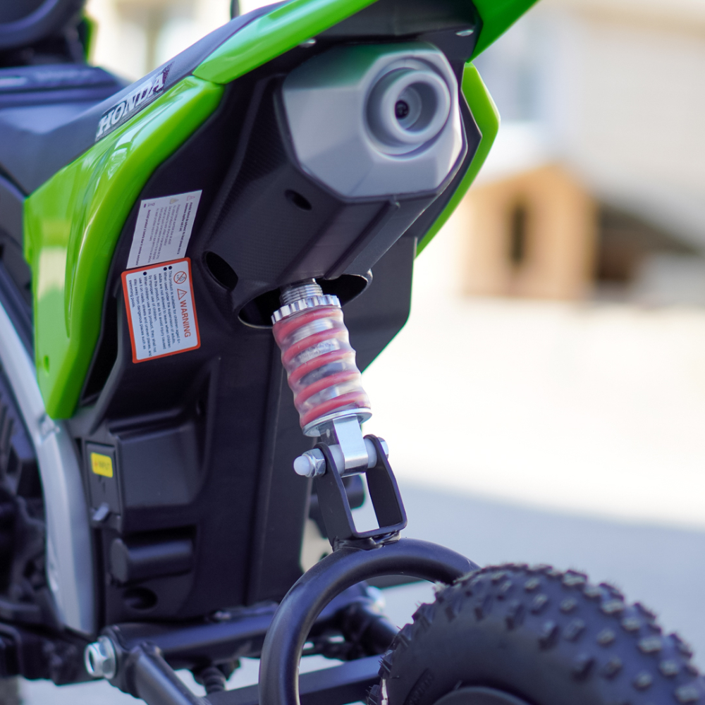 Electric Motorcycle for Kids 5–10 Years – Honda CRF450, 250W, 24V, Inflatable Tires, green [8]