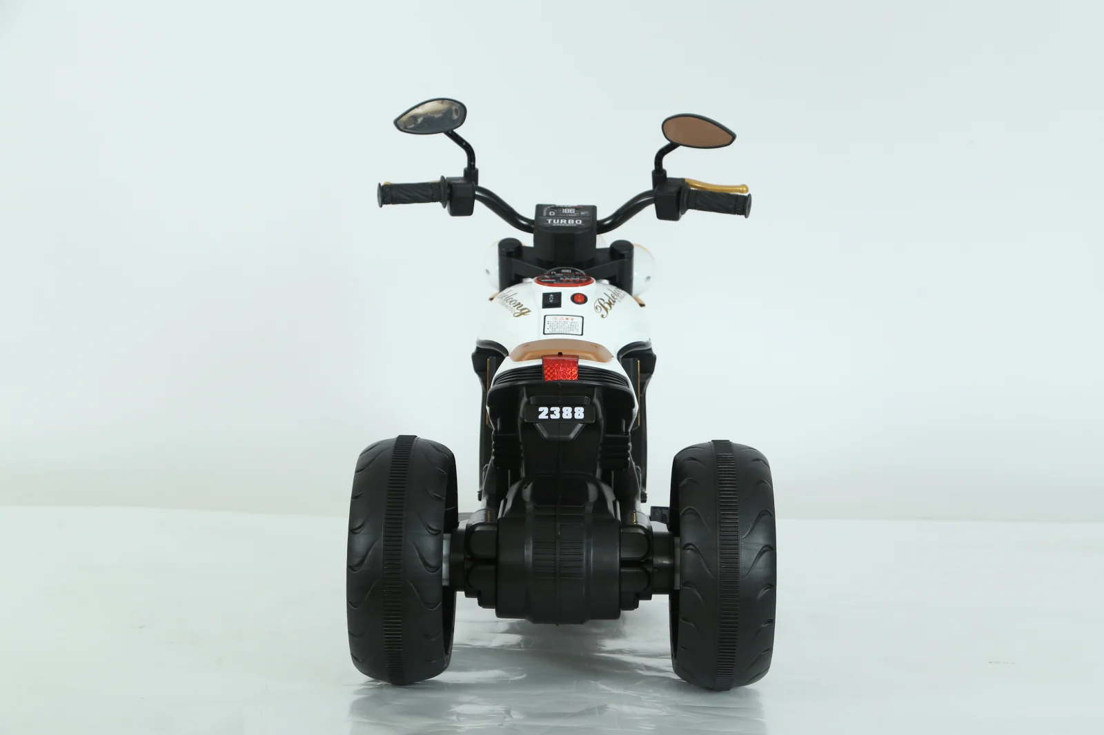 Motocicleta electrica Jocker cu 3 roti, telecomanda inclusa, 70W, echipare, premium, alba [3]