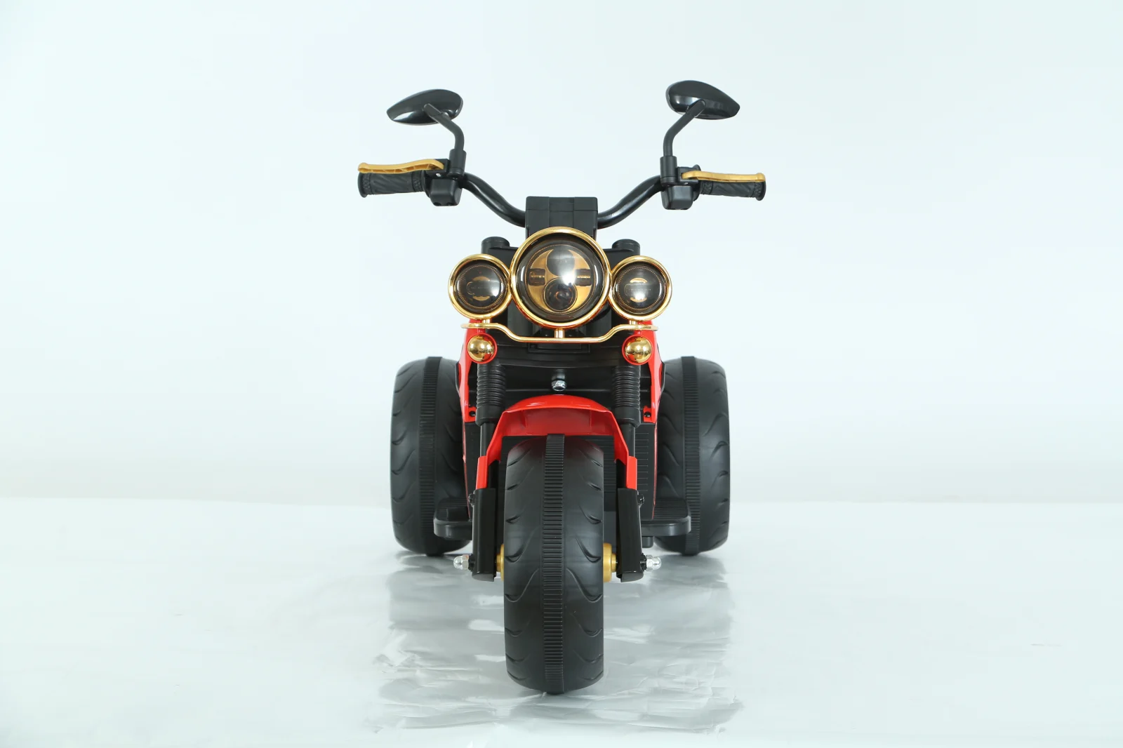 Motocicleta electrica Jocker cu 3 roti, telecomanda inclusa, 70W, echipare, premium, rosie [17]