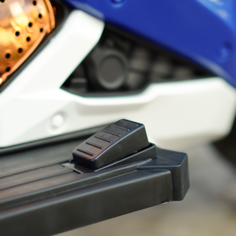 Motocicleta electrica pentru copii 3-9 ani, SuperBike TR15, PREMIUM, albastra [17]