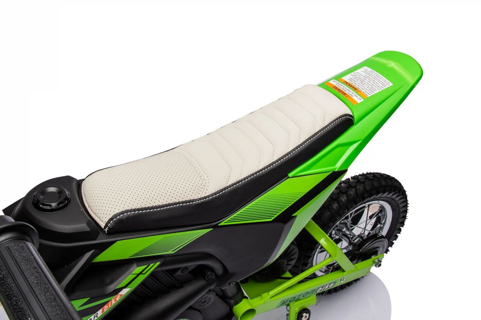 Electric ride-on motorcycle for children 4-9 years, Enduro type, 250W, 24V, green [3]