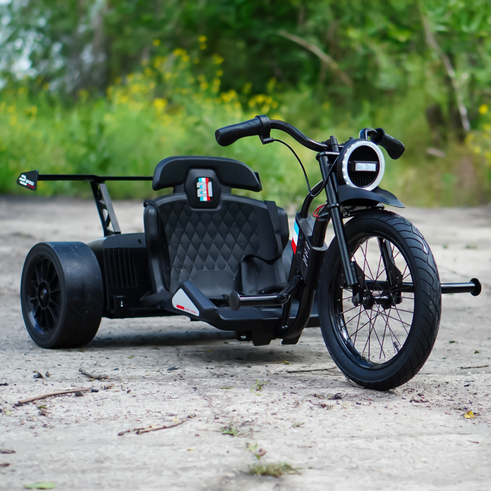 Ride-on motorcycle Drift-Trike, for children 5-12 years, 500W, 24V, 10Ah, black [2]