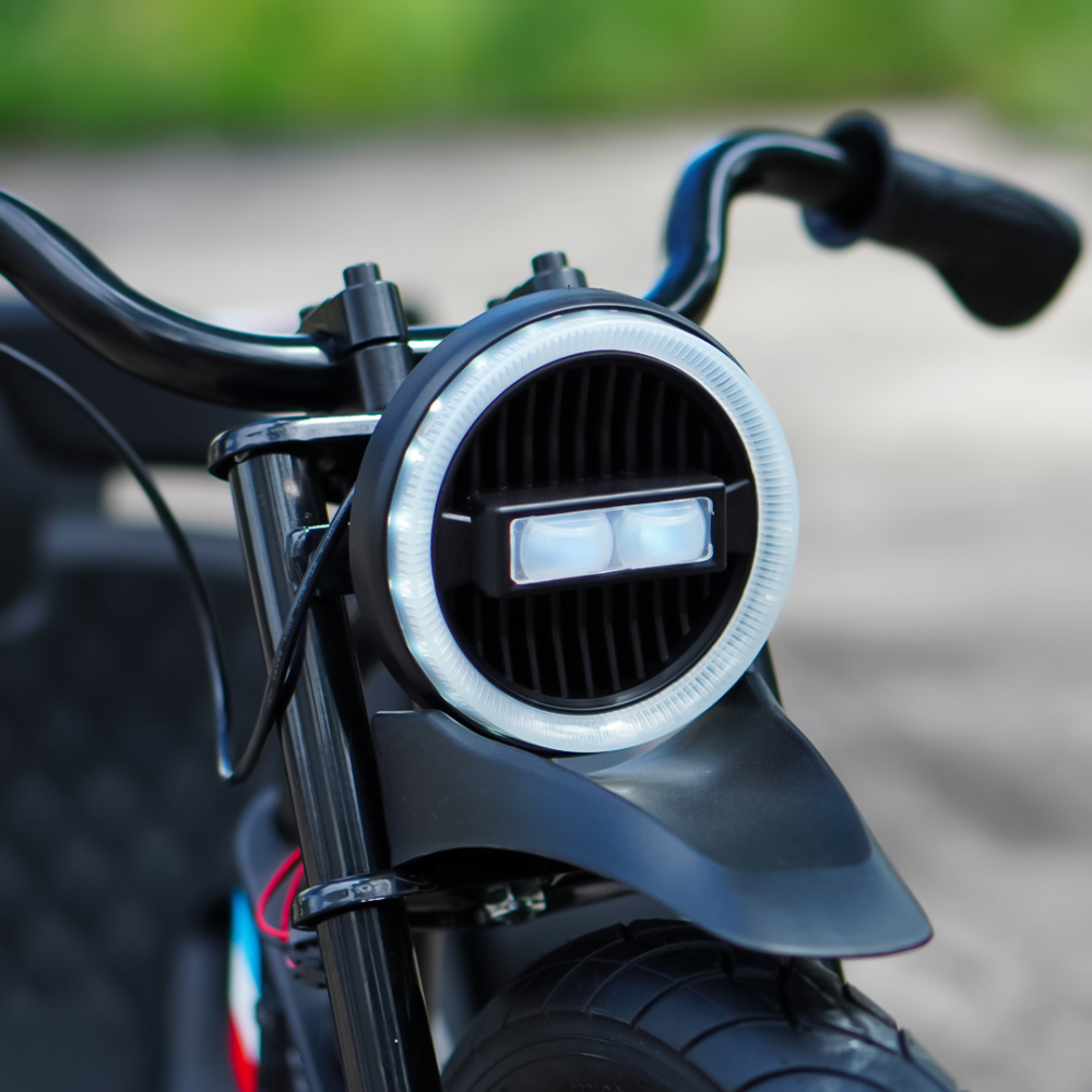 Ride-on motorcycle Drift-Trike, for children 5-12 years, 500W, 24V, 10Ah, black [12]