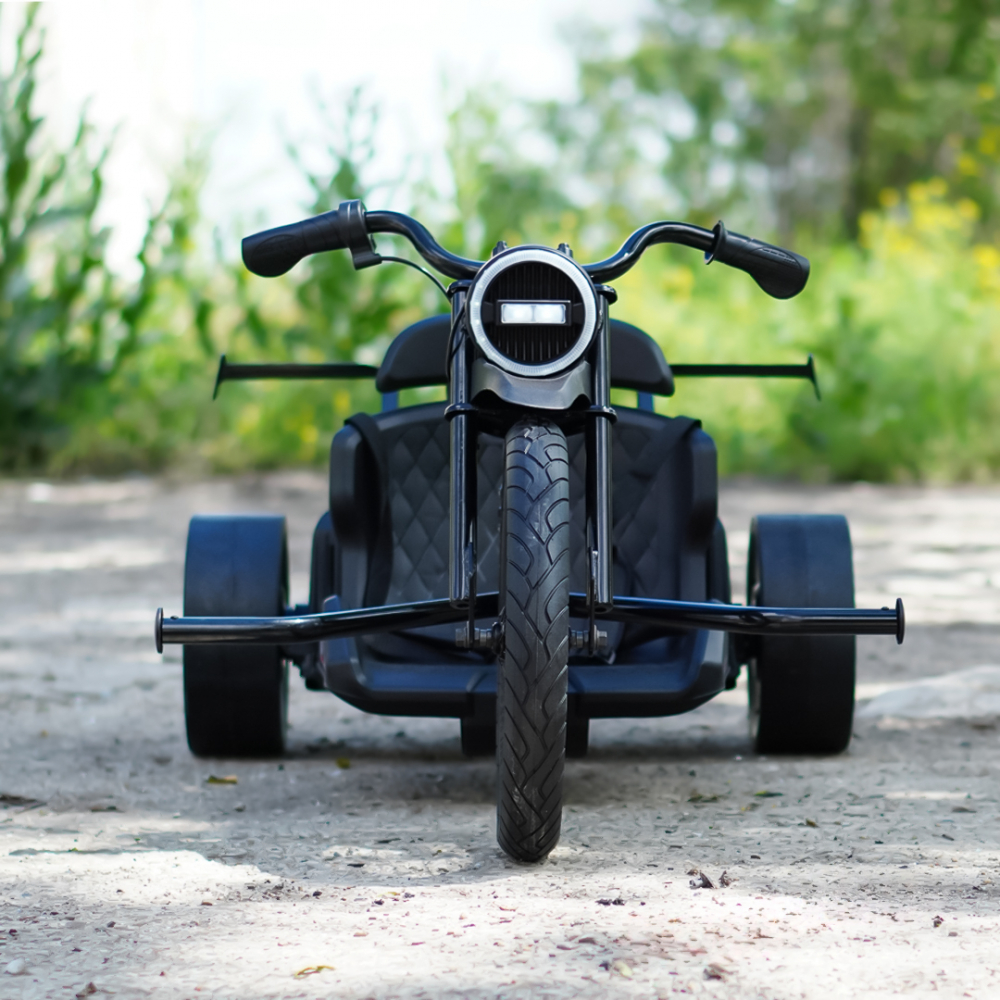 Ride-on motorcycle Drift-Trike, for children 5-12 years, 500W, 24V, 10Ah, black [4]