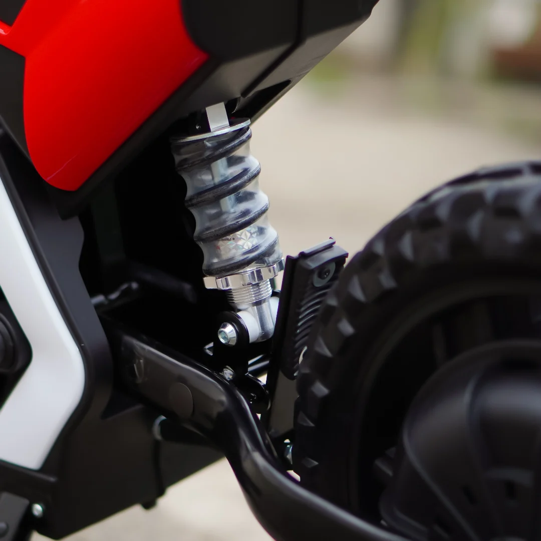 Motocicleta electrica pentru copii, BalanceBike 350W 24V, rosie [8]