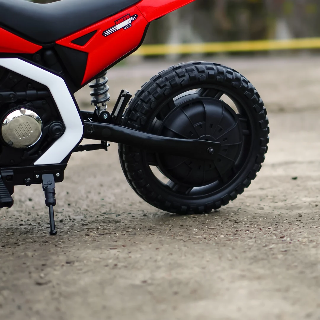 Motocicleta electrica pentru copii, BalanceBike 350W 24V, rosie [7]