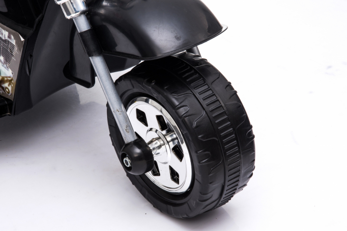 Electric ride on motorcycle for children BJ777, 35W 6V, black [10]