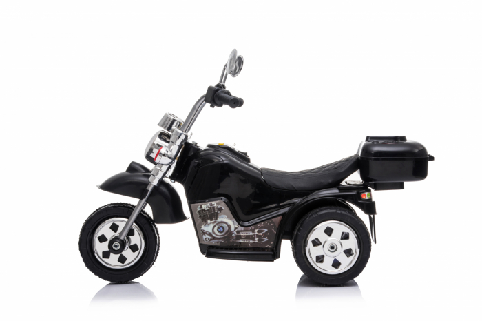 Electric ride on motorcycle for children BJ777, 35W 6V, black [2]
