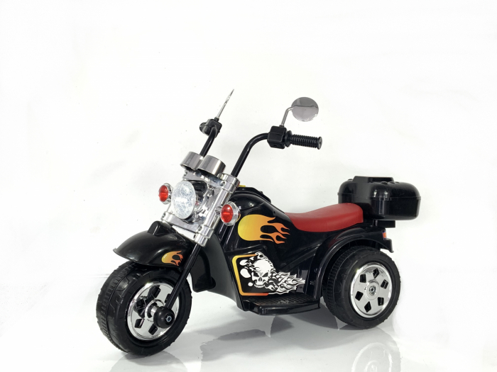 Electric ride on motorcycle for children BJ777, 35W 6V, black [7]
