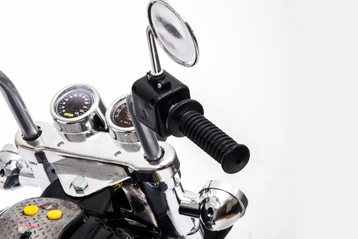 Electric ride on motorcycle for children BJ777, 35W 6V, black [5]