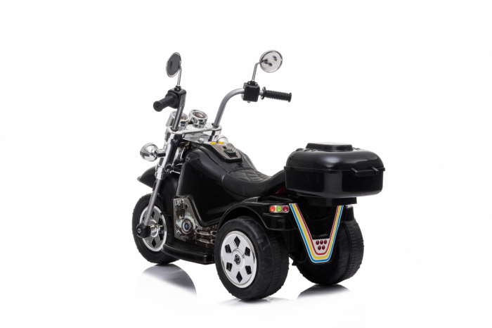 Electric ride on motorcycle for children BJ777, 35W 6V, black [3]