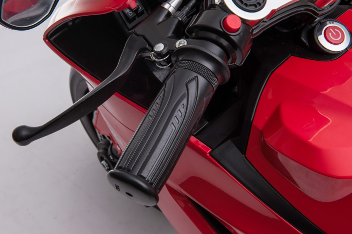 Premium electric Ride-on motorcycle for children SX1629, 250W, 24V, EVA wheels, rosie [8]