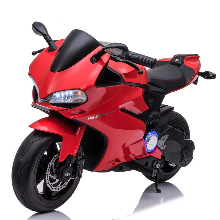 Premium electric Ride-on motorcycle for children SX1629, 250W, 24V, EVA wheels, rosie [1]