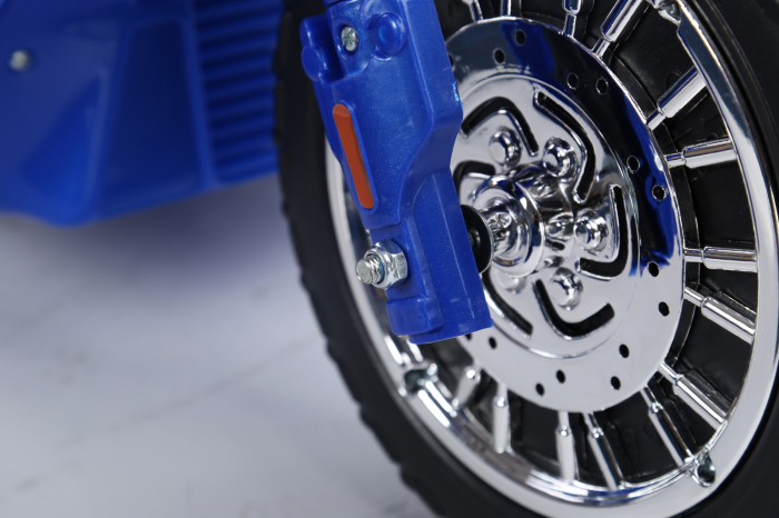 Electric ride-on police motorcycle for children, JT568 35W STANDARD, blue [10]