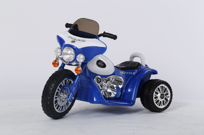 Electric ride-on police motorcycle for children, JT568 35W STANDARD, blue [12]