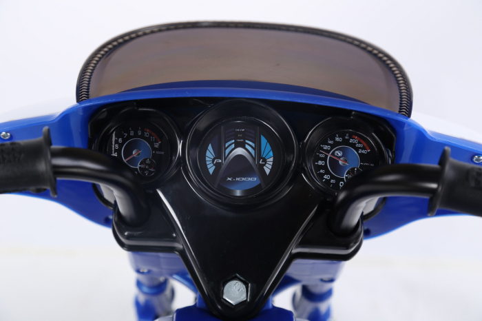 Electric ride-on police motorcycle for children, JT568 35W STANDARD, blue [6]