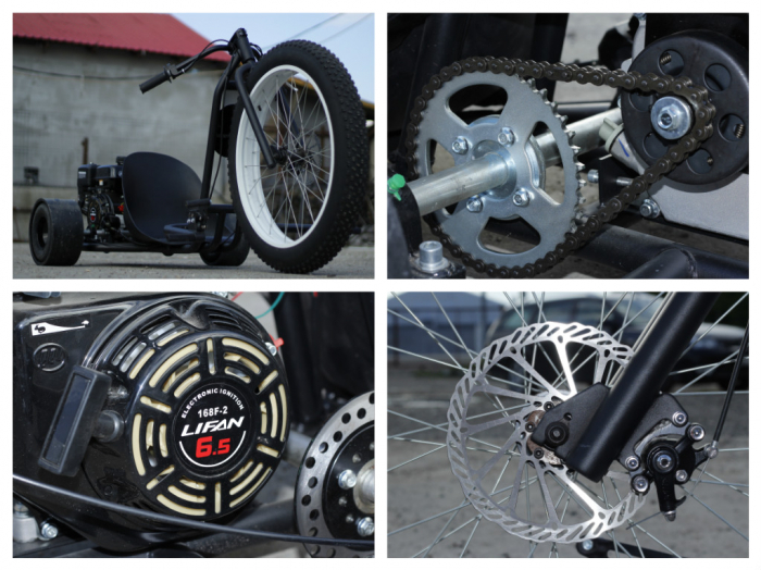 Motocicleta NITRO Drift-TRIKE 200cc Roti 26/11 [9]