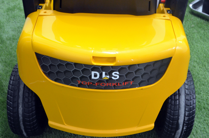 Children's electric ride-on forklift BJD08, 90W, 12V, DELUXE equiped, yellow [11]