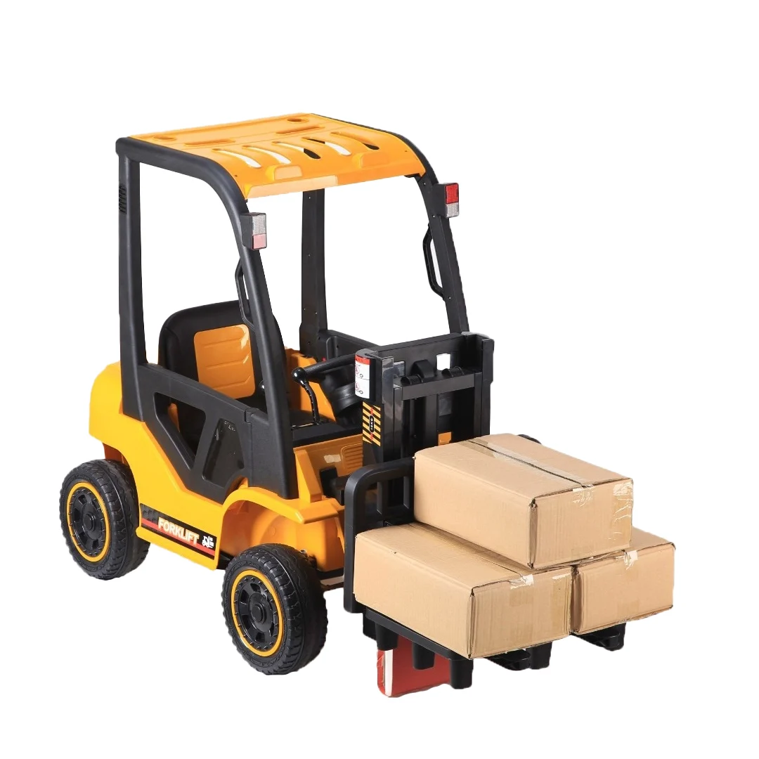 Electric ride-on Forklift for children, 90W, 12V, standard, yellow [5]