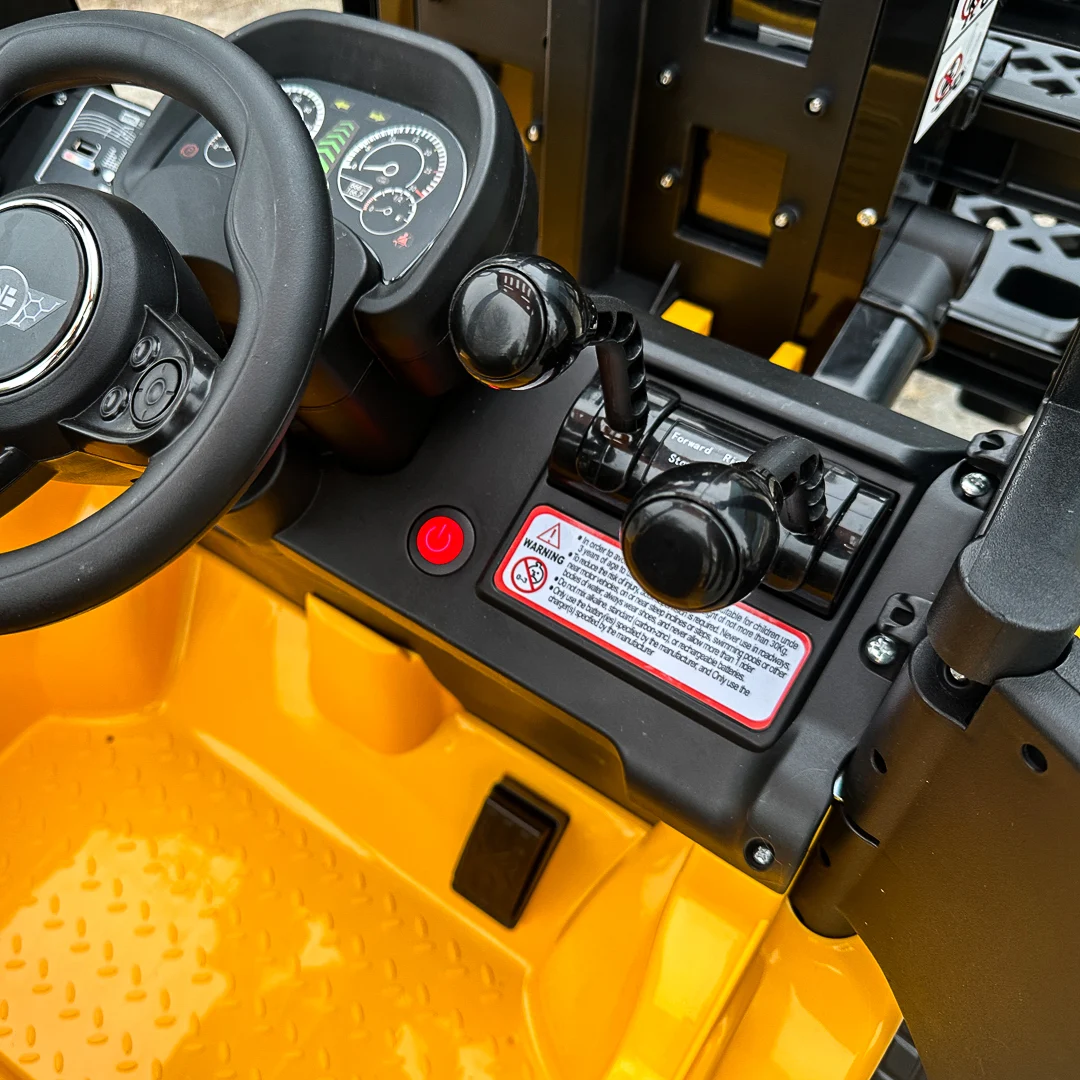 Electric ride-on Forklift for children, 90W, 12V, standard, yellow [3]