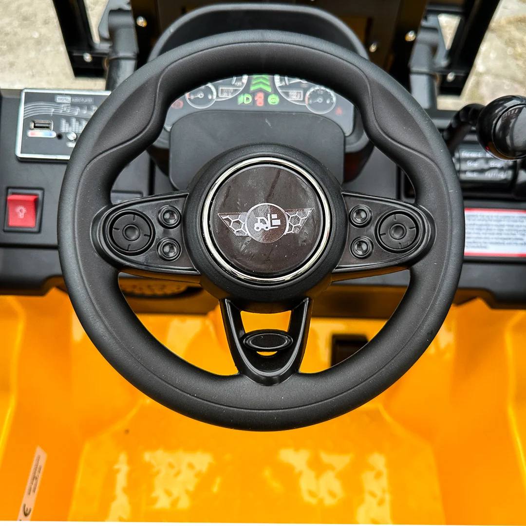 Electric ride-on Forklift for children, 90W, 12V, standard, yellow [6]
