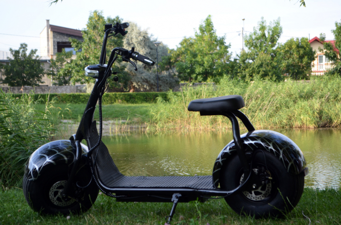 Electric scooter for adults Solley BlackSpider SMD-101, 1500W, 60V, black [2]