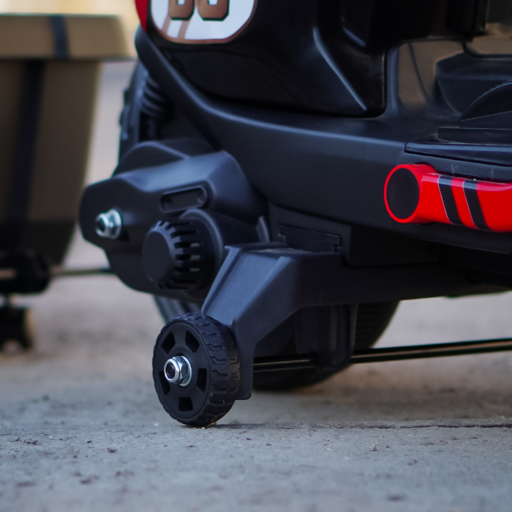 Ride-on scooter for children, with detachable trailer, remote control, model BJBTK3, 70W, black [10]