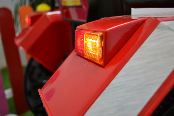Electric Ride On tractor for children, Kinderauto HL-2788, 90W, 12V, remote control, standard, red [12]