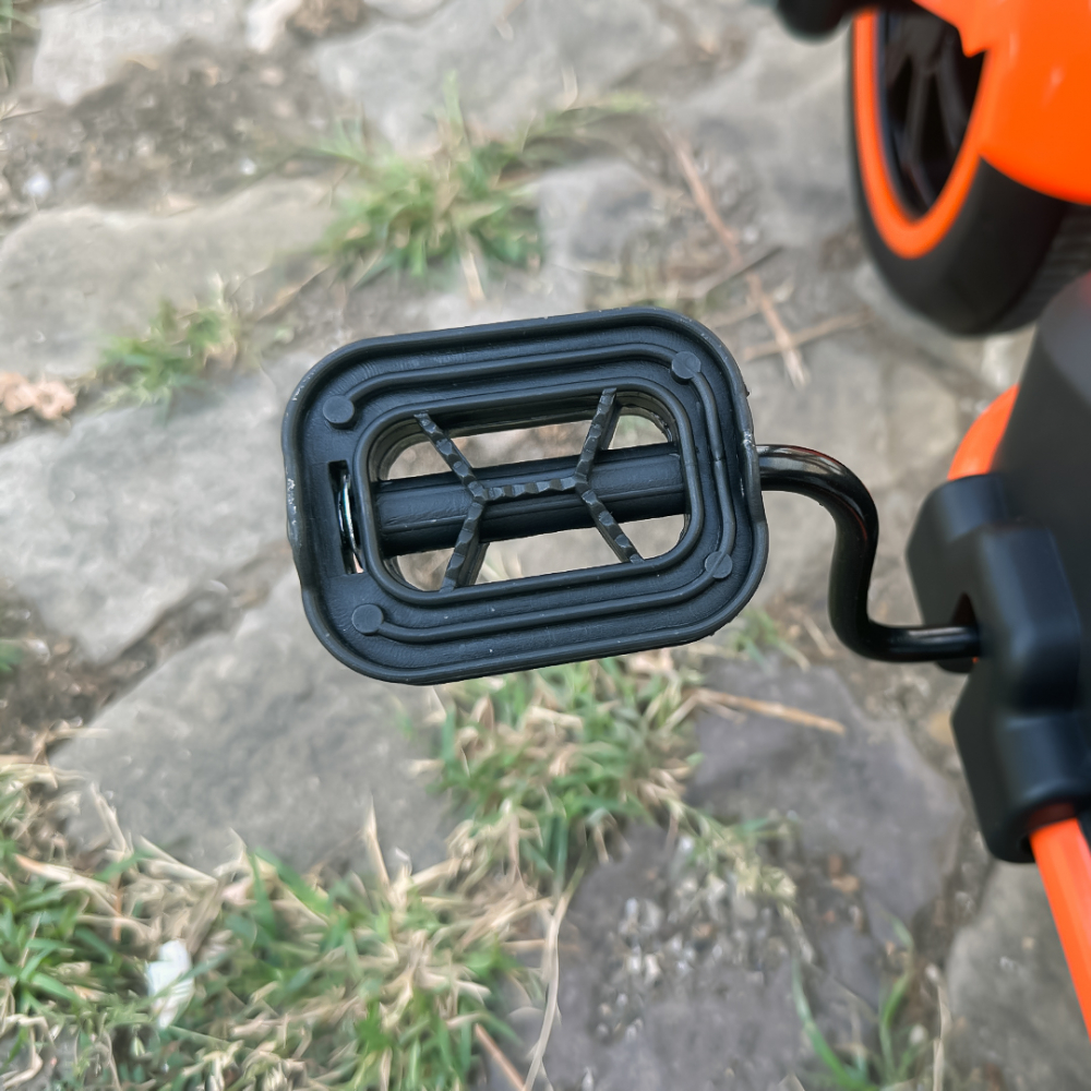 Tricicleta cu pedale, pentru copii 2-4 ani, G301, portocalie [12]