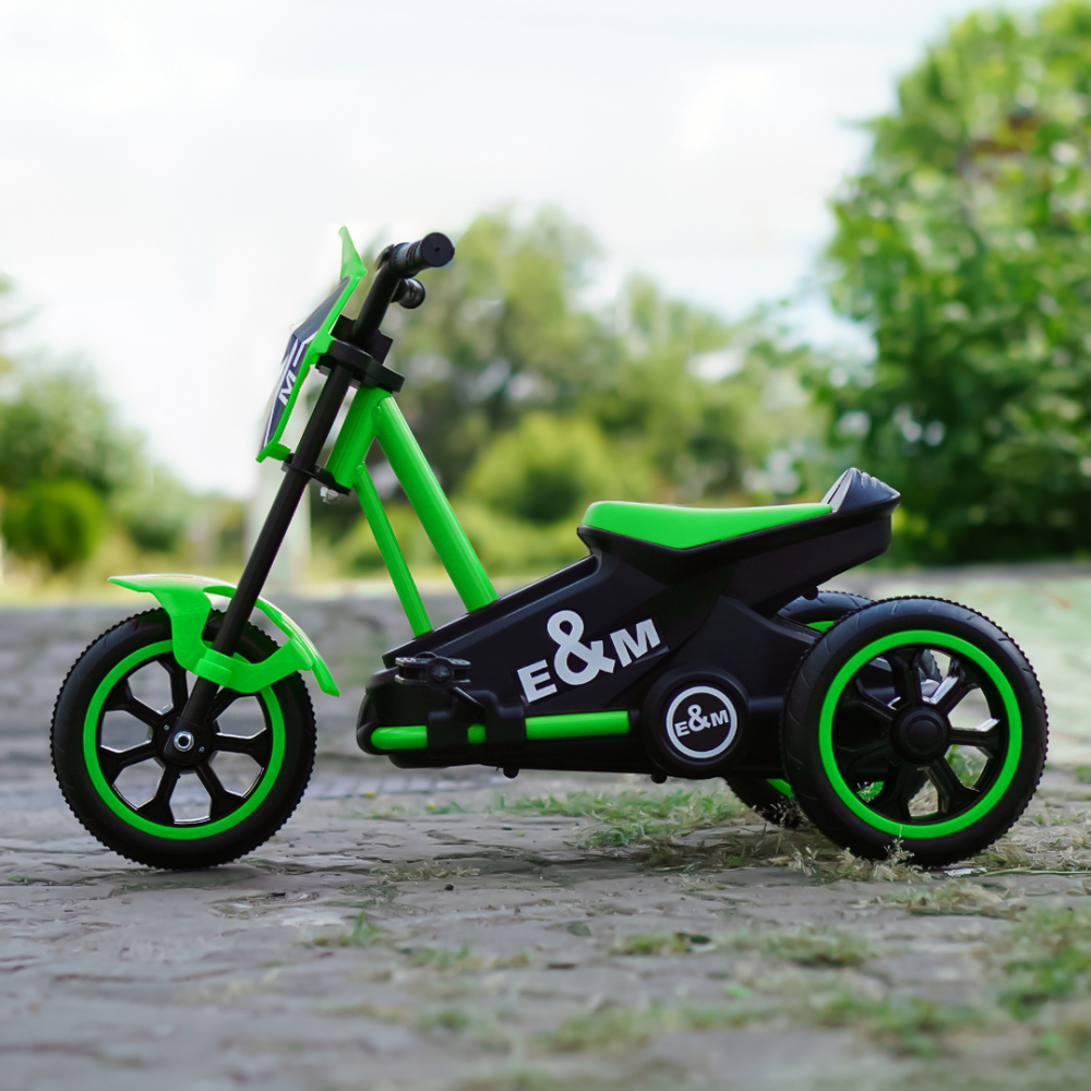 Ride-on tricycle for children 2-4 years, model G301, green [5]