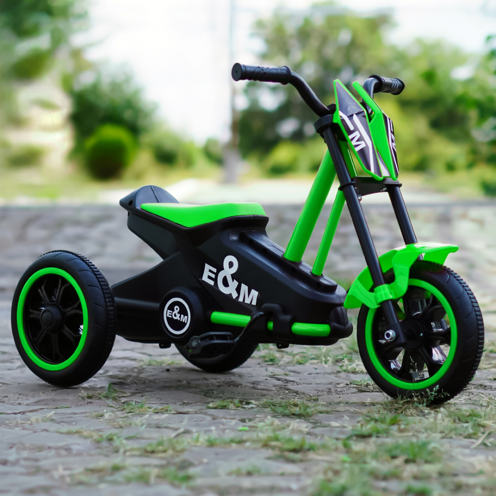 Ride-on tricycle for children 2-4 years, model G301, green [8]