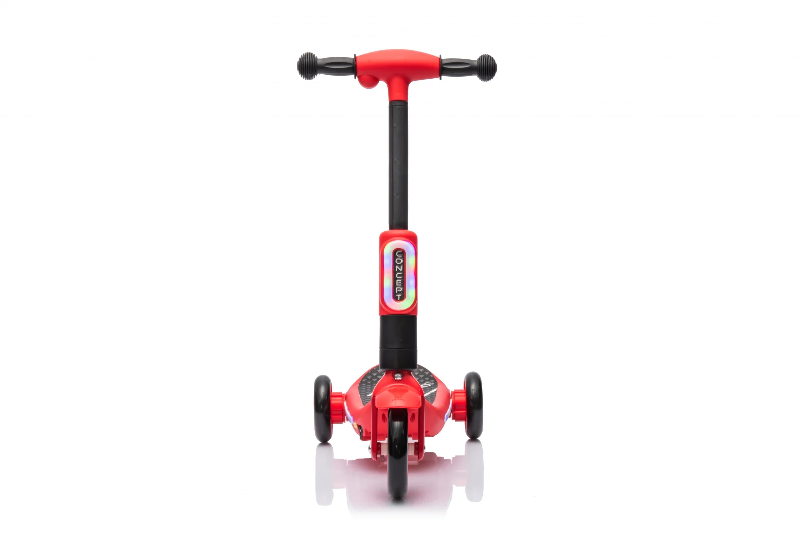 Electric scooter with lights for children, 3 wheels, stable, Aquamist, 30W, 6V 4.5Ah, red [2]