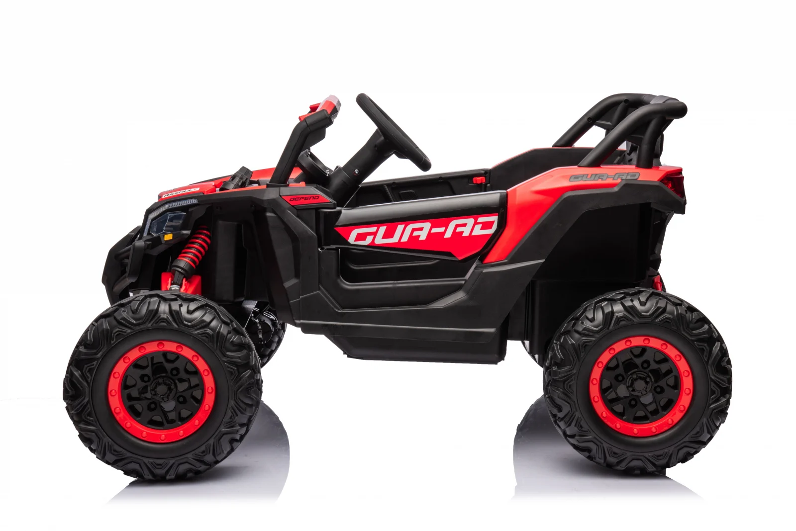 Electric ride-on UTV for children, 2 seats, bluetooth, 120W, 12V, 14Ah, premium, red [19]